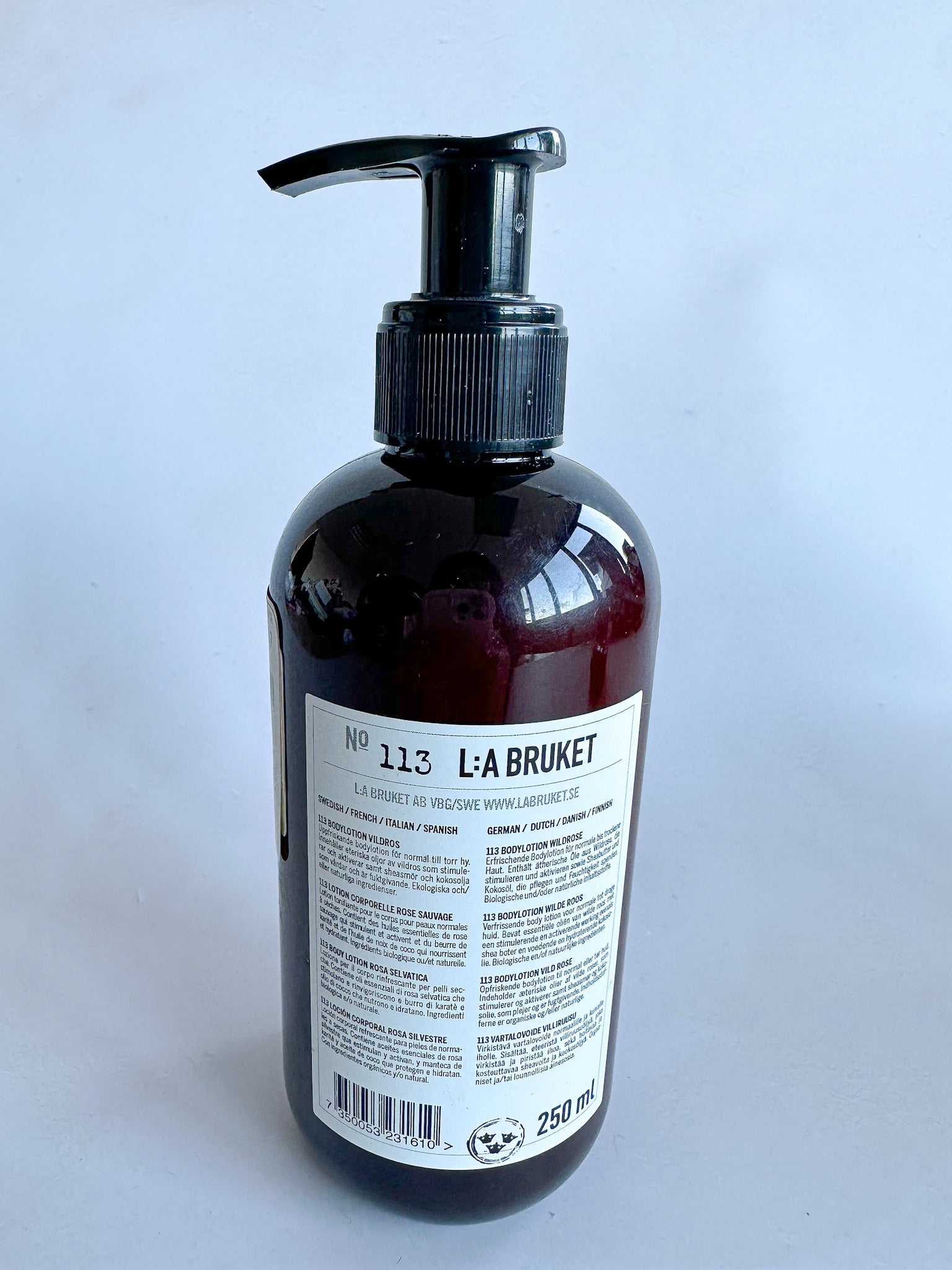 LA BRUKET 113 Wild Rose Body Lotion