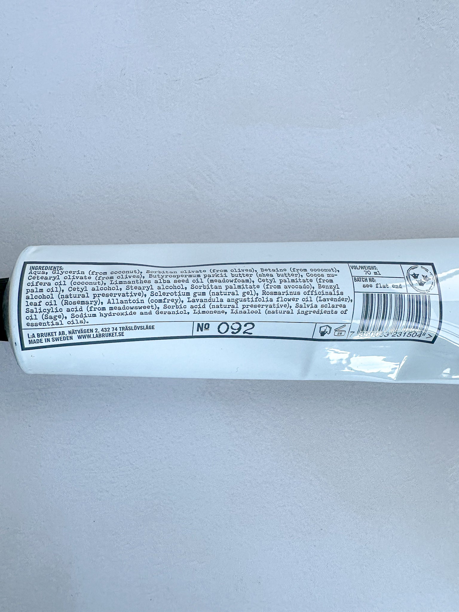 L:A BRUKET Handcreme Salbei, Rosmarin und Lavendel 70 ml