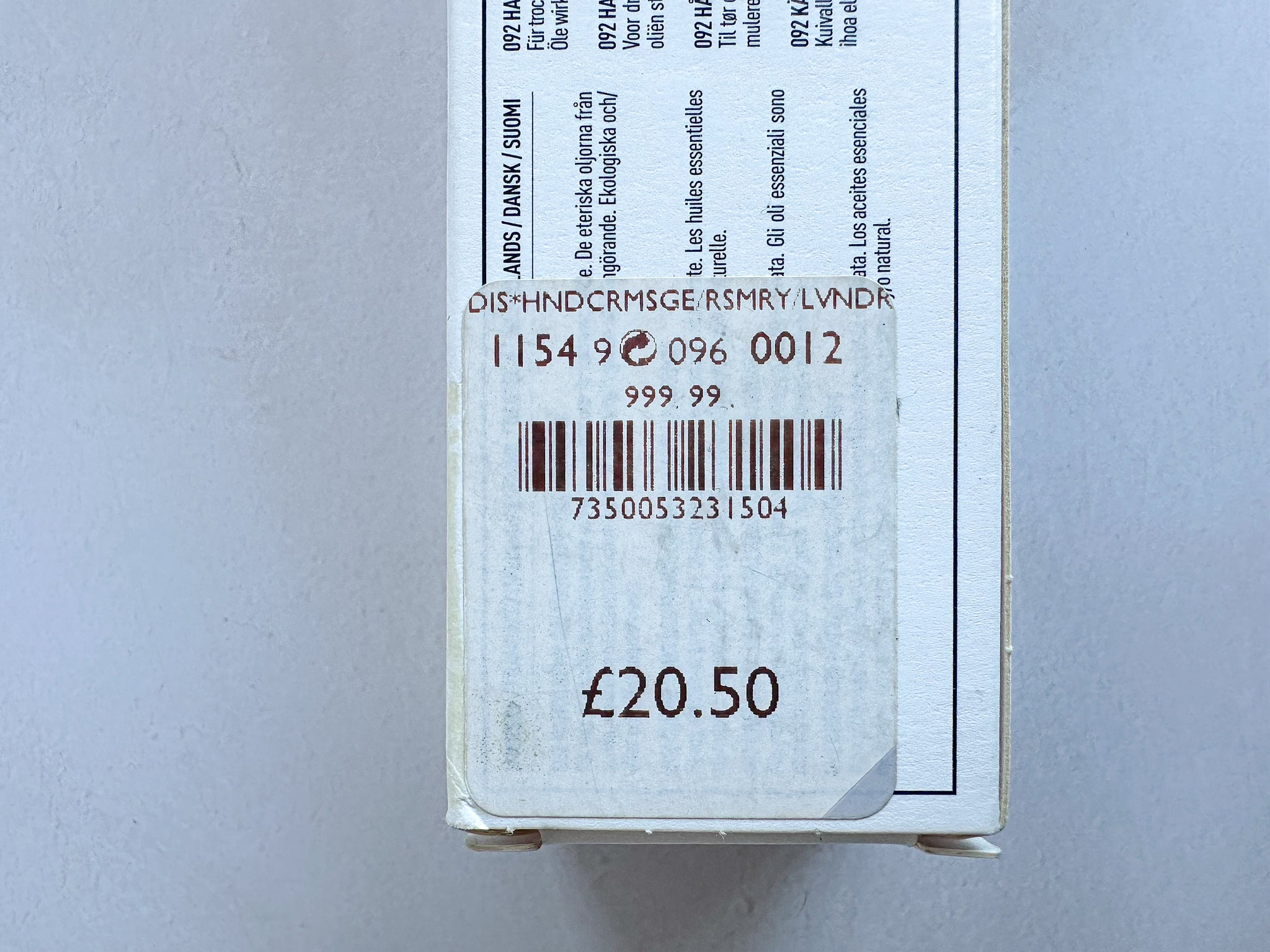 L:A BRUKET Handcreme Salbei, Rosmarin und Lavendel 70 ml