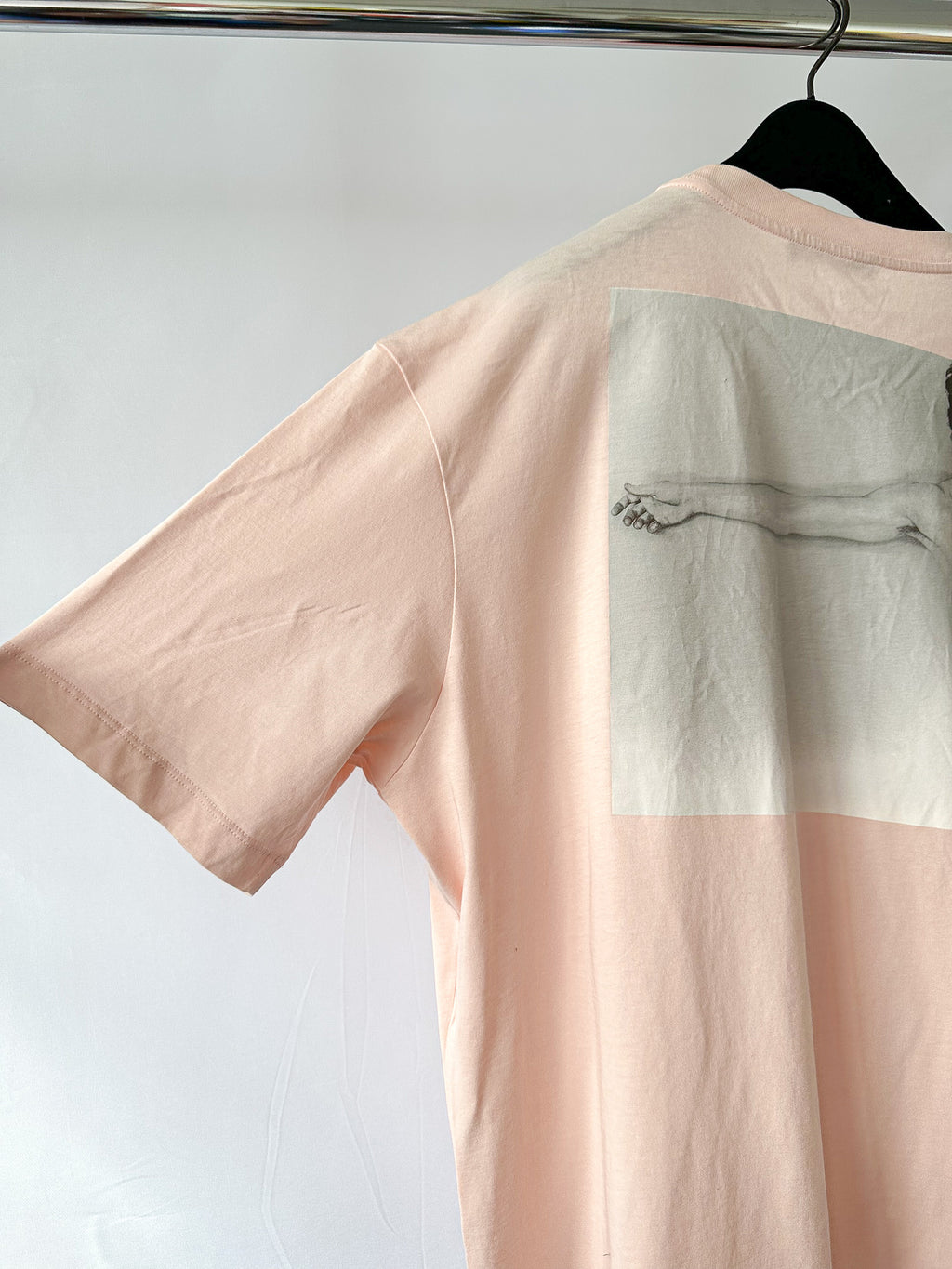 Raf Simons x Robert Mapplethorpe Pink Photograph Back T-Shirt