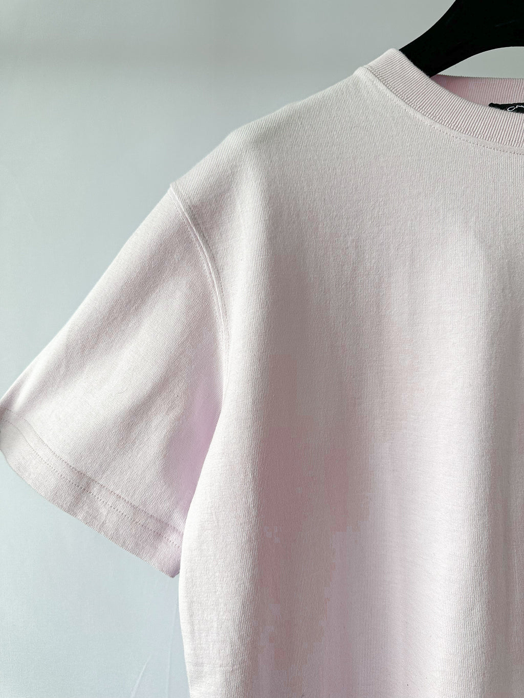 Calvin Klein 205W39NYC Logo Embroidered Pink Short Sleeve T-Shirt