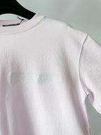 Calvin Klein 205W39NYC Logo Embroidered Pink Short Sleeve T-Shirt