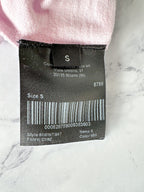 Calvin Klein 205W39NYC Logo Embroidered Pink Short Sleeve T-Shirt