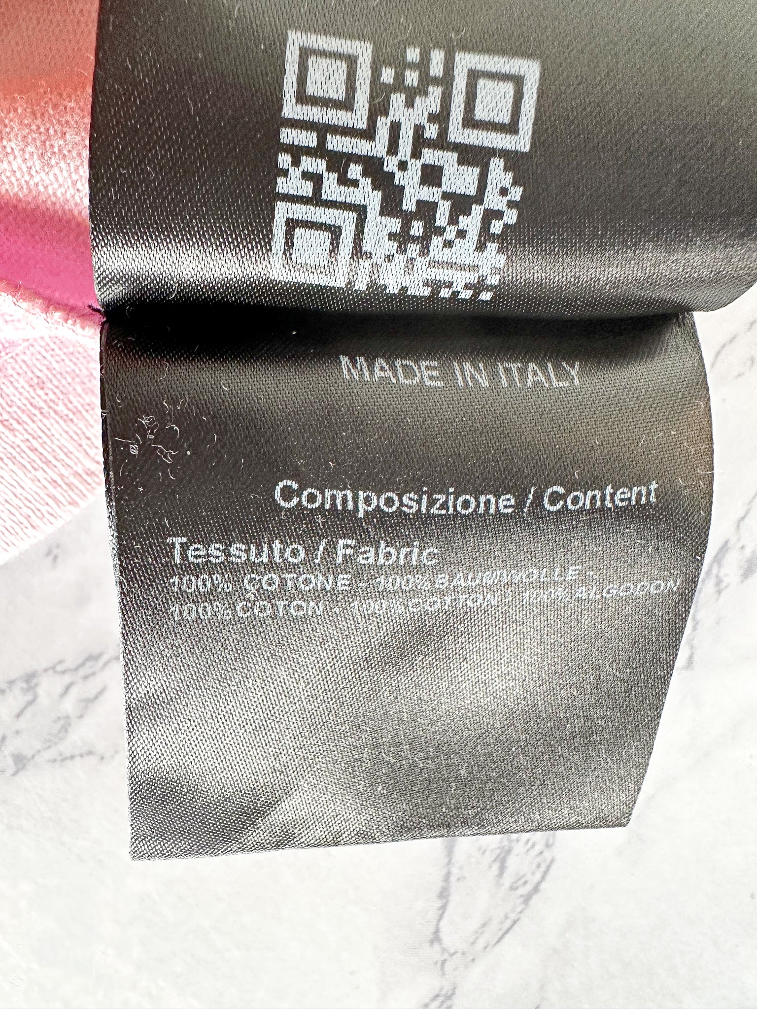 Calvin Klein 205W39NYC Logo Embroidered Pink Short Sleeve T-Shirt