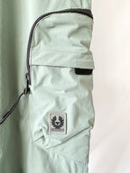 Belstaff Steel Green Slide Cargo Trousers