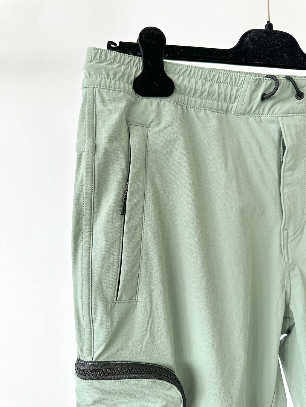 Belstaff Steel Green Slide Cargo Trousers