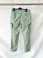Belstaff Steel Green Slide Cargo Trousers
