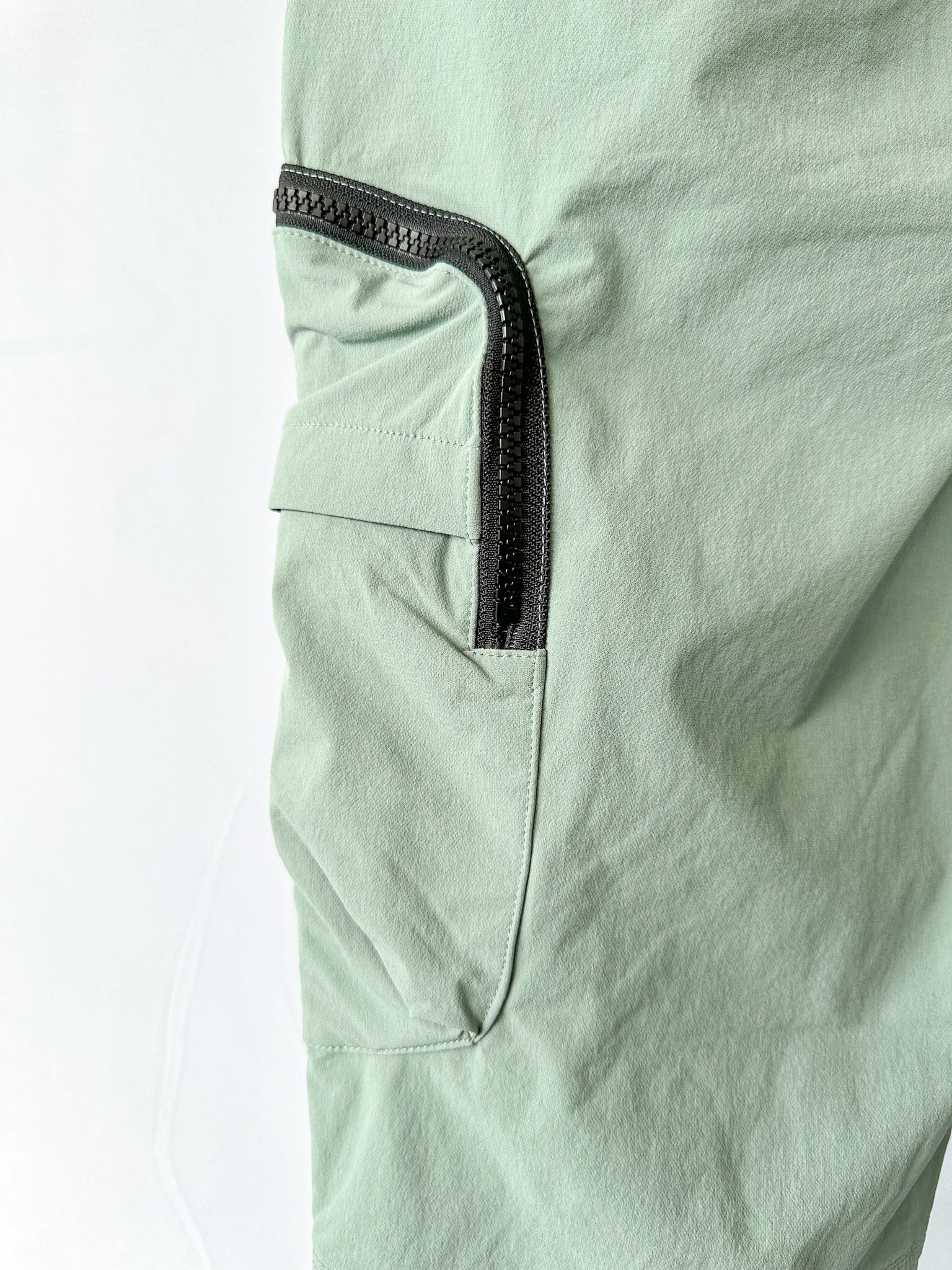 Belstaff Steel Green Slide Cargo Trousers