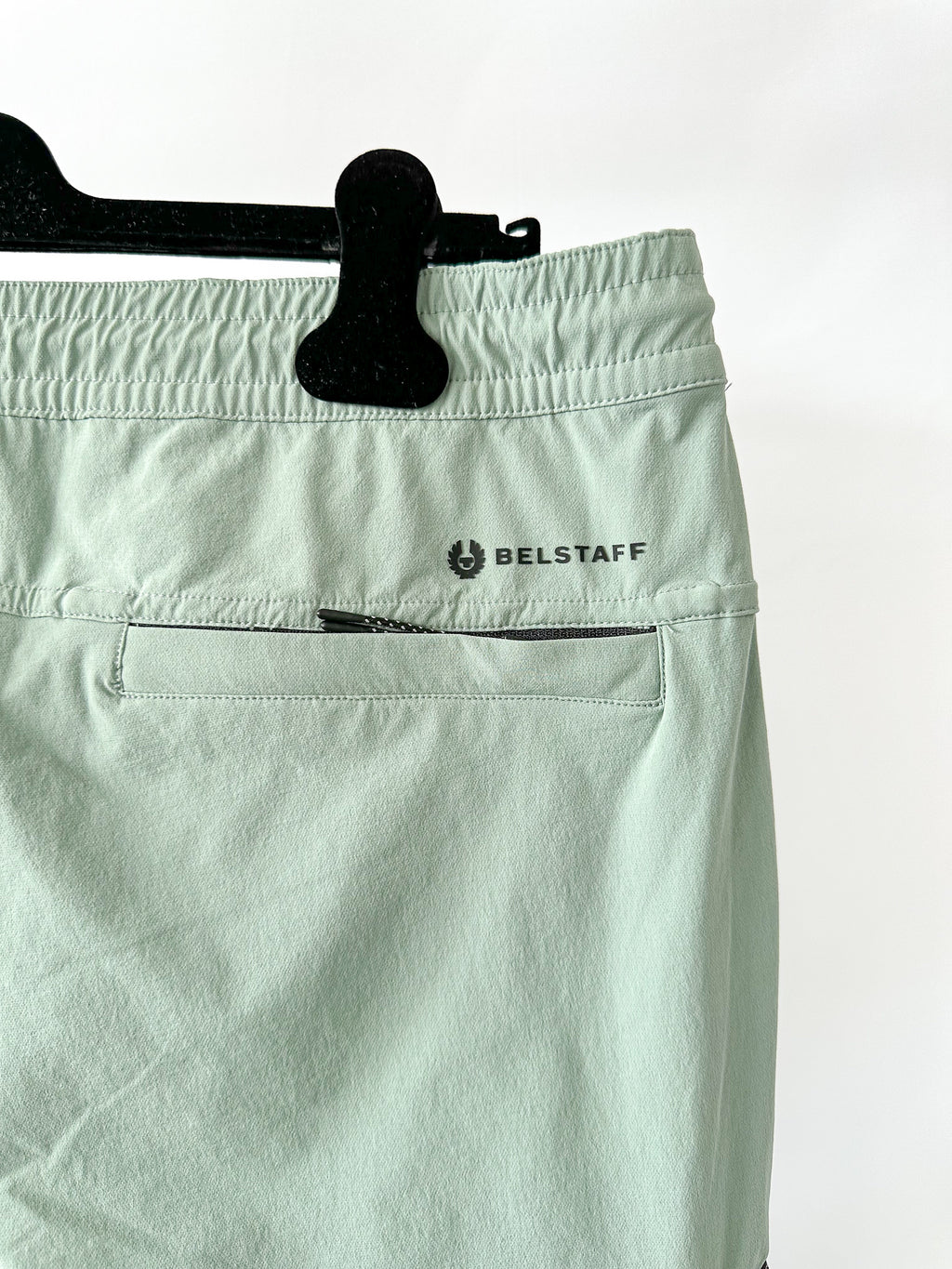 Belstaff Steel Green Slide Cargo Trousers