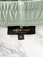 Belstaff Steel Green Slide Cargo Trousers