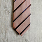 Drake's X Kingsman Pink Repp Silk Twill Tie - House Of Huntington