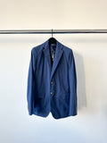 POLO RALPH LAUREN Blue Seersucker Blazer Jacket