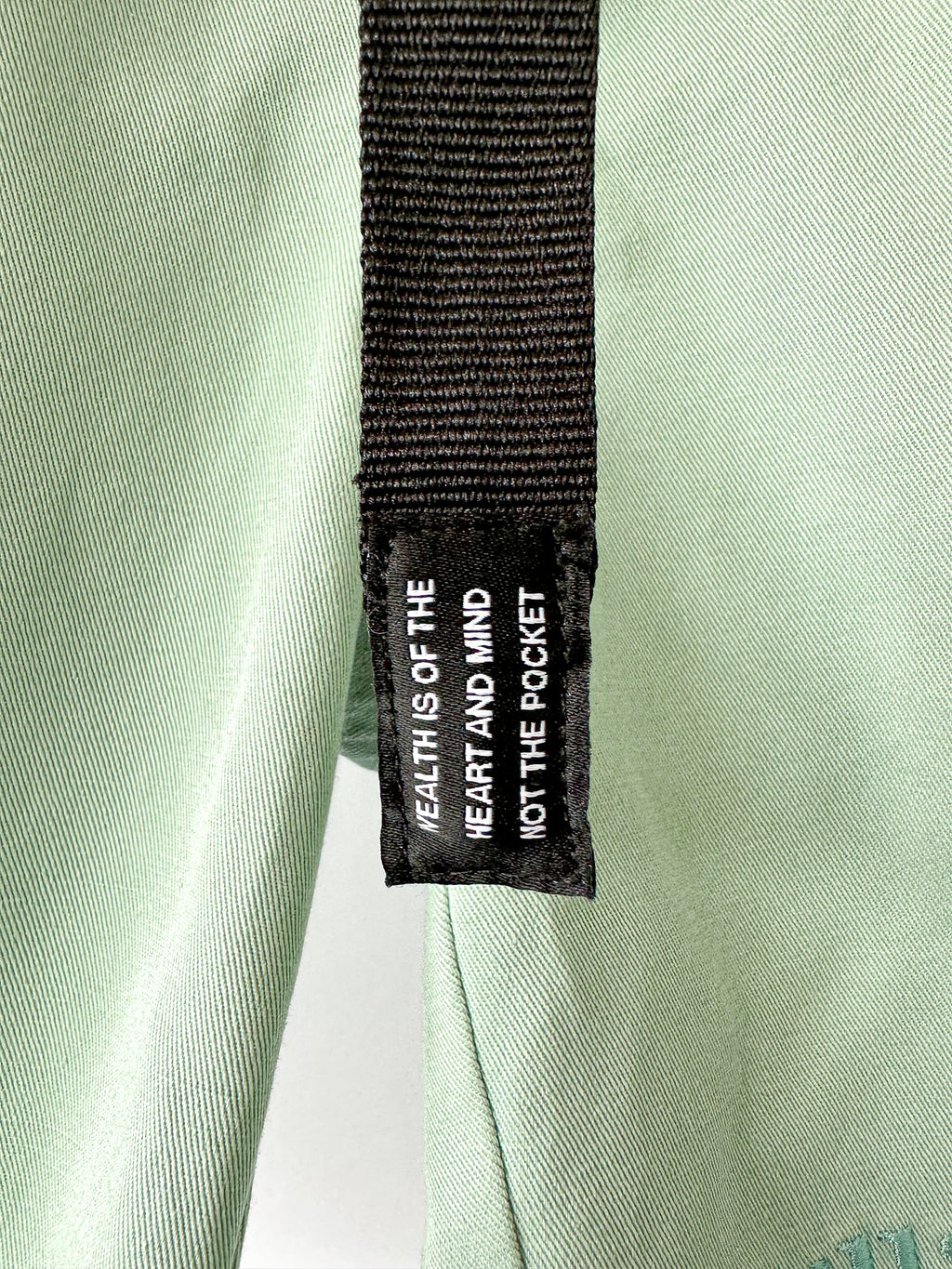 Billionaire Boys Club Mint Green Embroidered Logo Belted Shorts