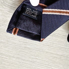 Drake's X Kingsman Eggsy Harry Navy Blue Pink Repp Tie - House Of Huntington