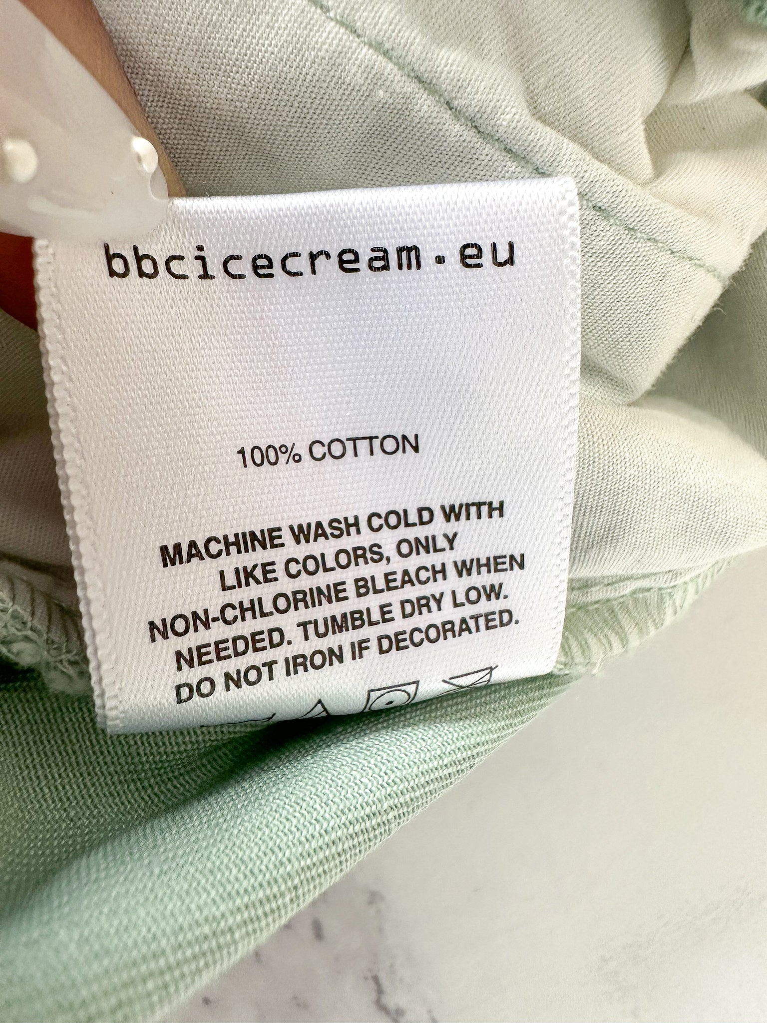 Billionaire Boys Club Mint Green Embroidered Logo Belted Shorts