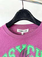 Alexander McQueen Purple Psychobilly Monster Print T-Shirt