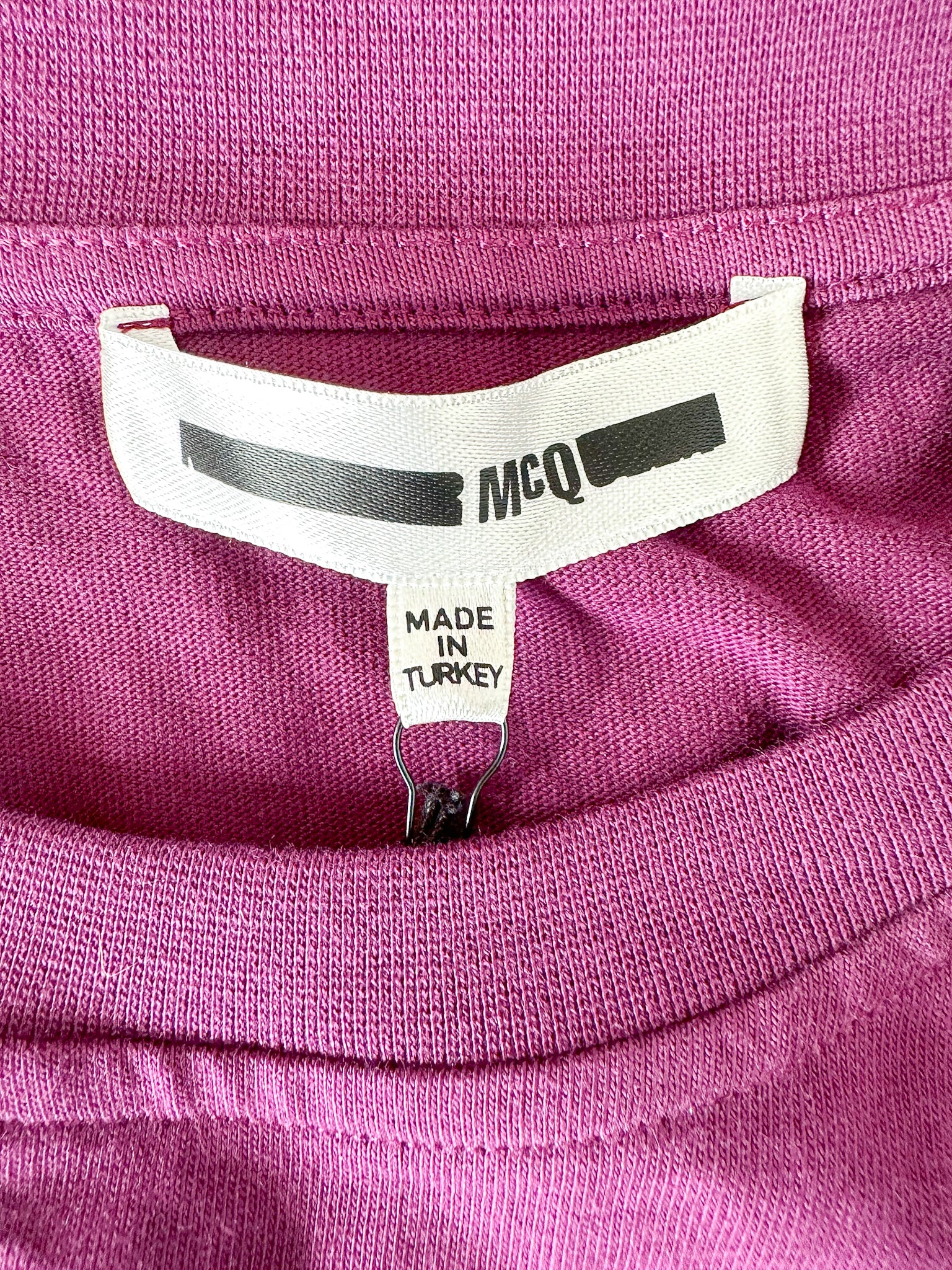 Alexander McQueen Purple Psychobilly Monster Print T-Shirt