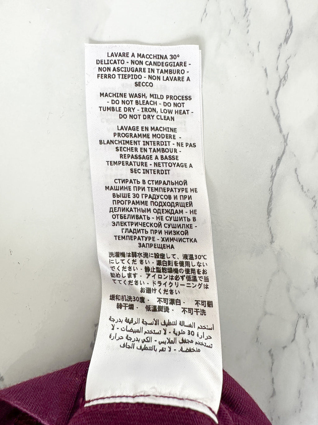 Alexander McQueen Purple Psychobilly Monster Print T-Shirt