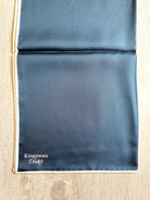 Drake's X Kingsman Navy Blue Silk Pocket Square - House Of Huntington