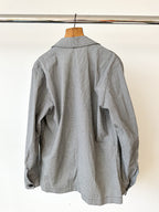 Kilgour Grey Tiny Dogtooth Grey Workwear Chore Jacket