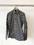 Dolce & Gabbana Black Floral Tailored Sicilia Shirt