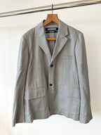 Jacquemus Light Grey Tailored Blazer Jacket