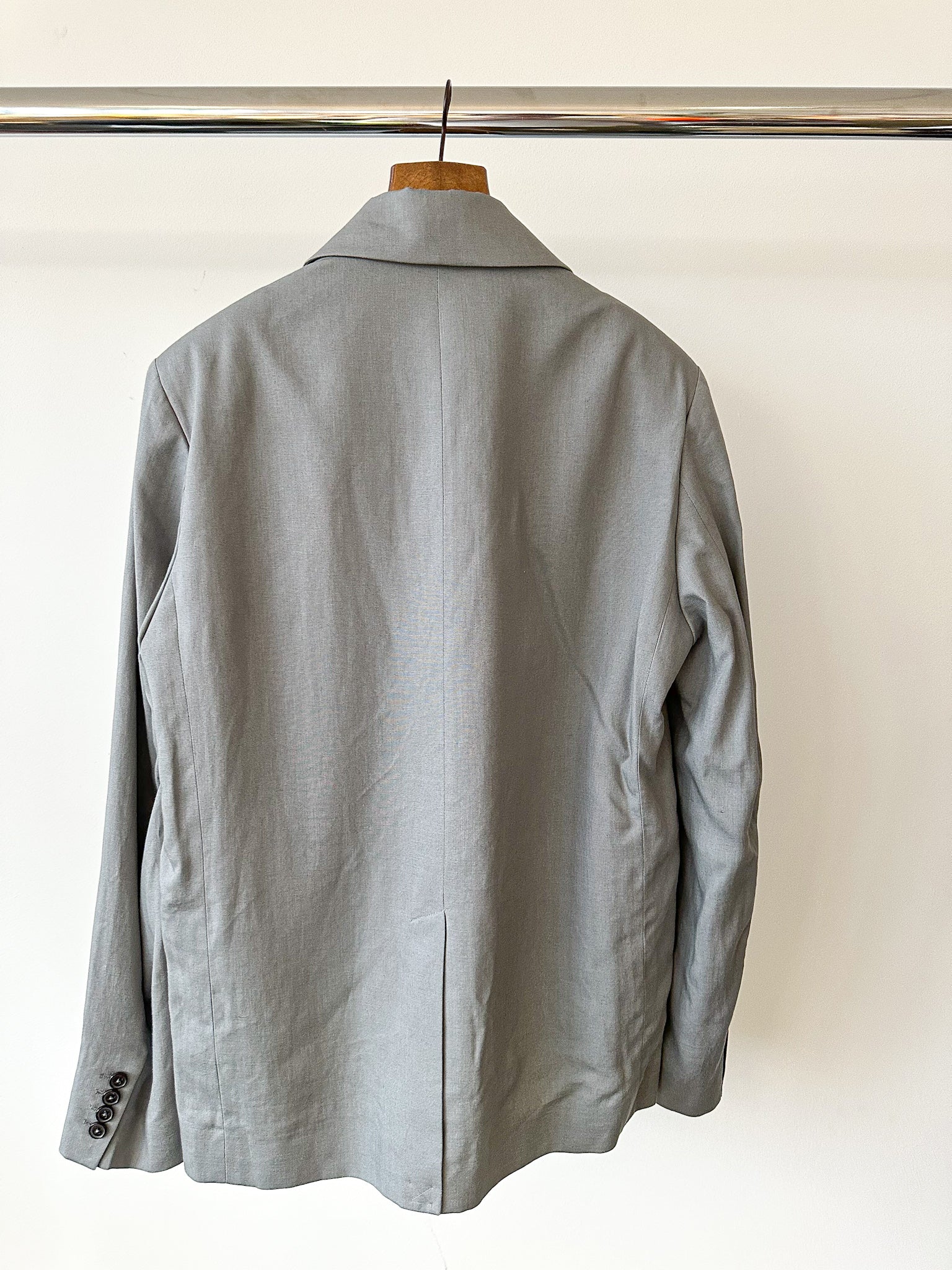 Jacquemus Light Grey Tailored Blazer Jacket