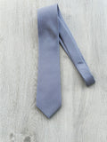 E Marinella Navy Blue White Dogtooth Print Silk Tie