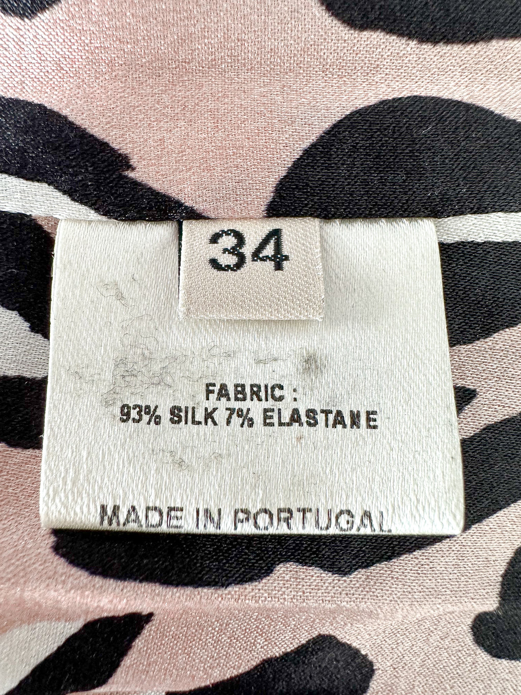 Alexandre Vauthier – Rosa Minikleid aus Seide mit Leopardenmuster und drapierter Rüschenfront