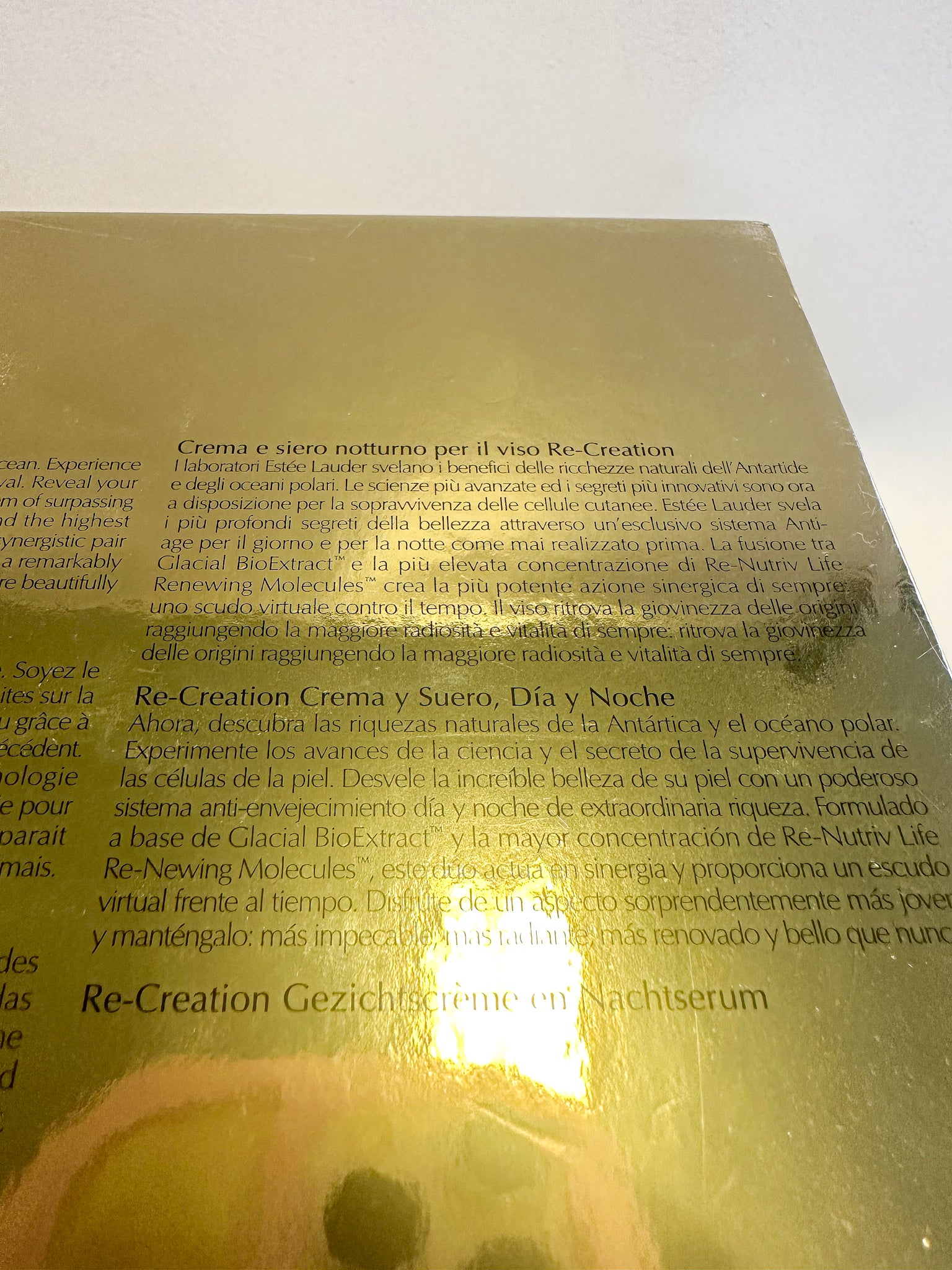 Estée Lauder Re-Nutriv Re-Creation Face Creme and Night Serum Set