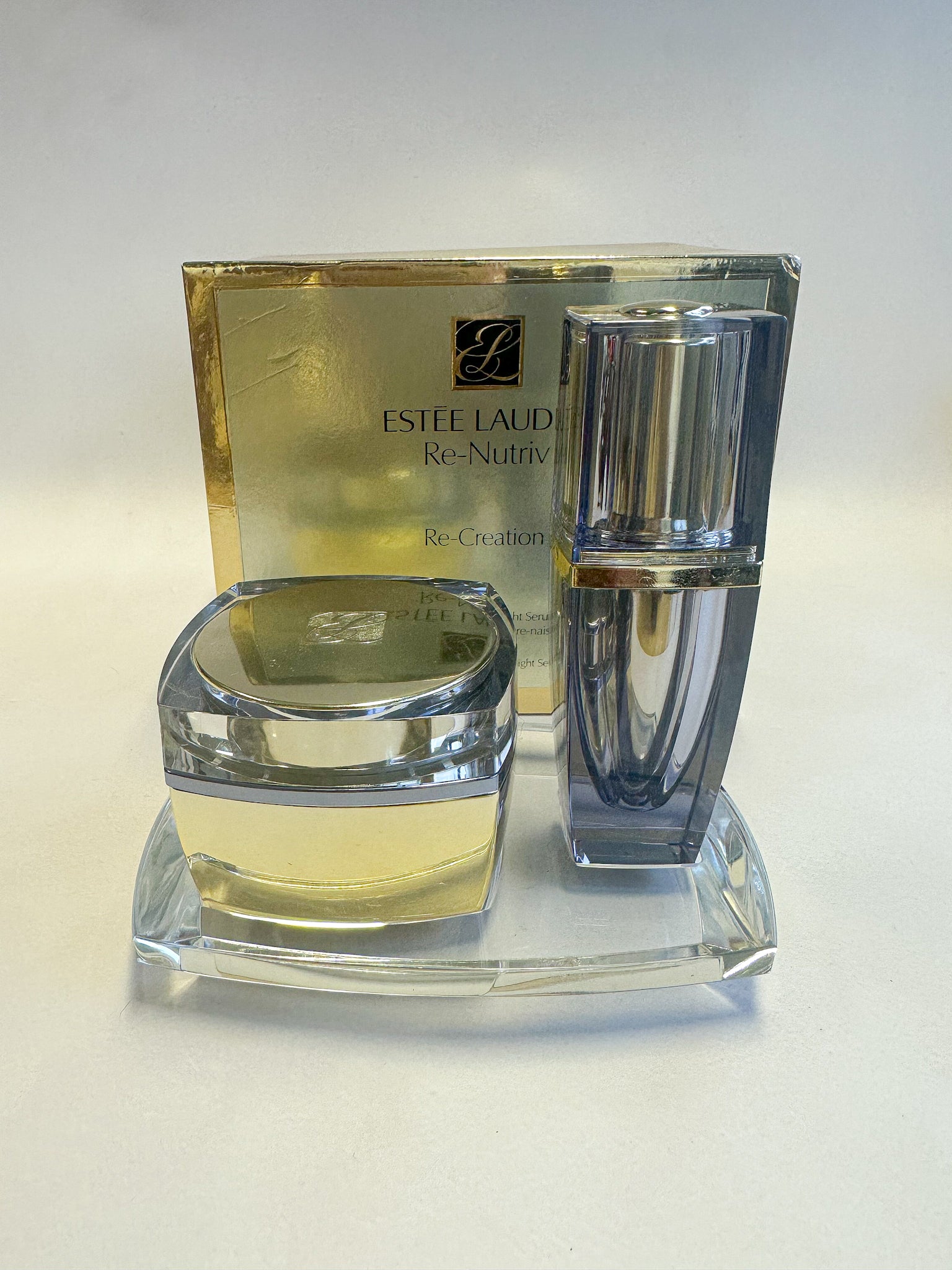 Estée Lauder Re-Nutriv Re-Creation Face Creme and Night Serum Set