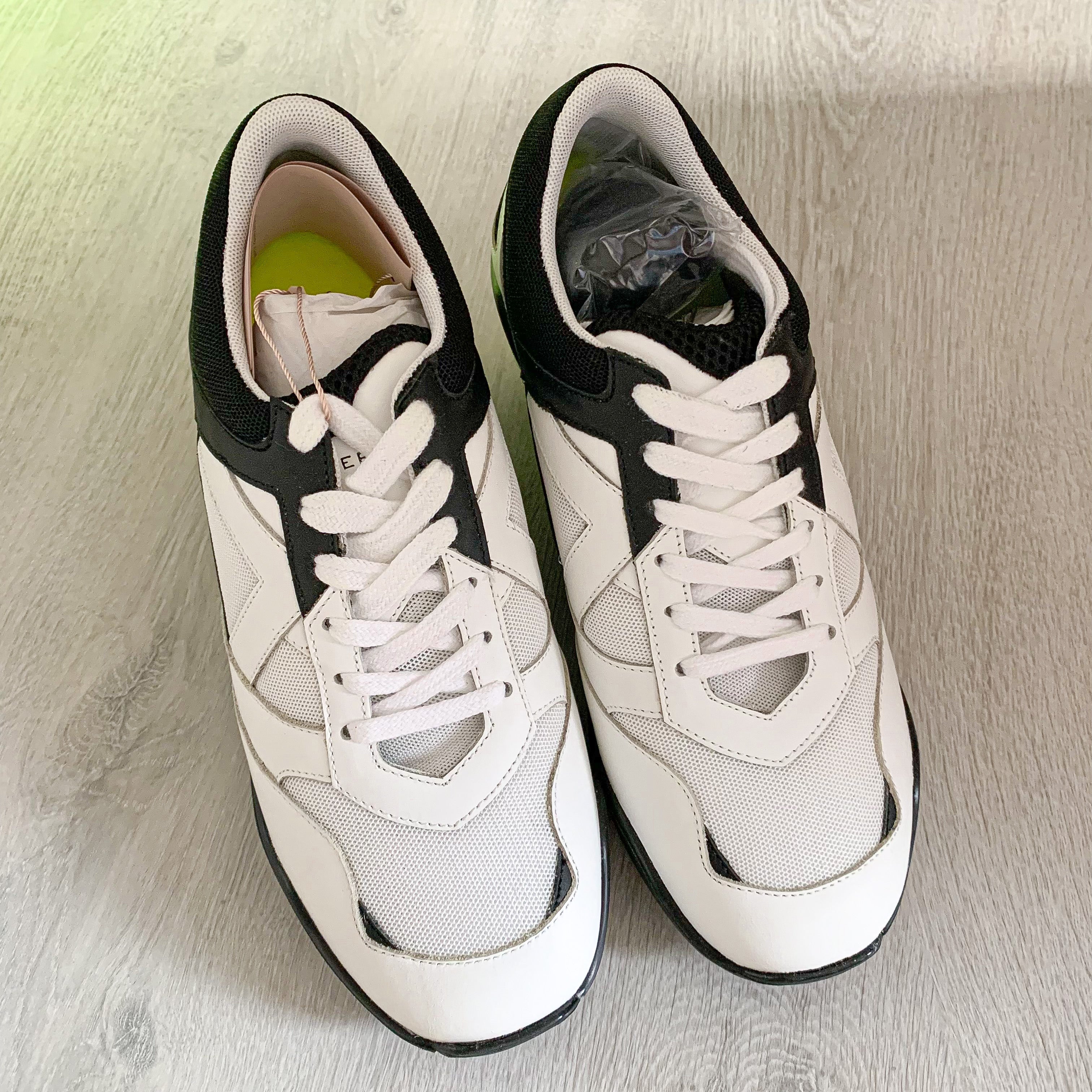 Christopher Kane Looner Sneakers in Black White - House Of Huntington