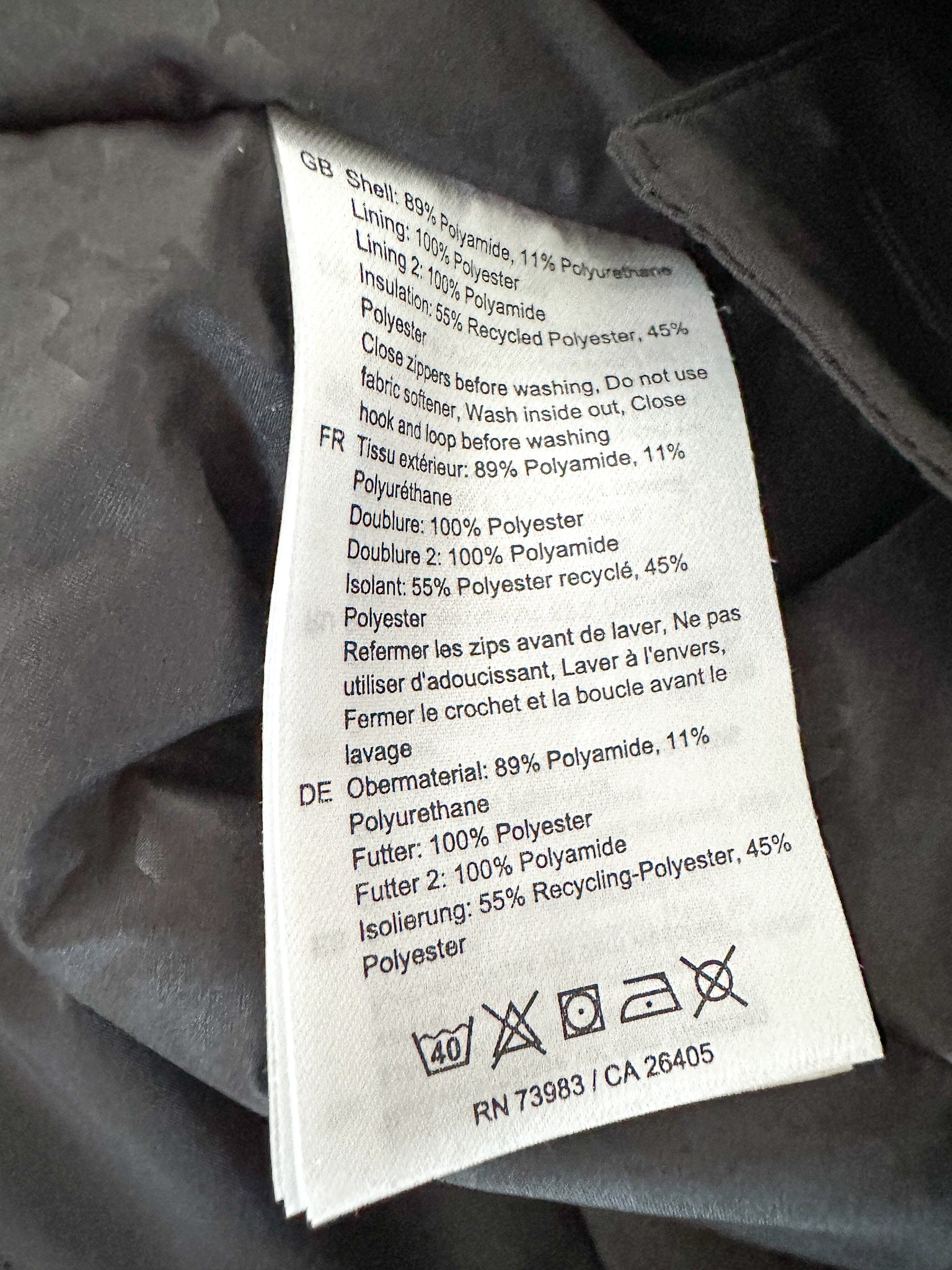 Helly Hansen Black Waterproof Ski Trousers