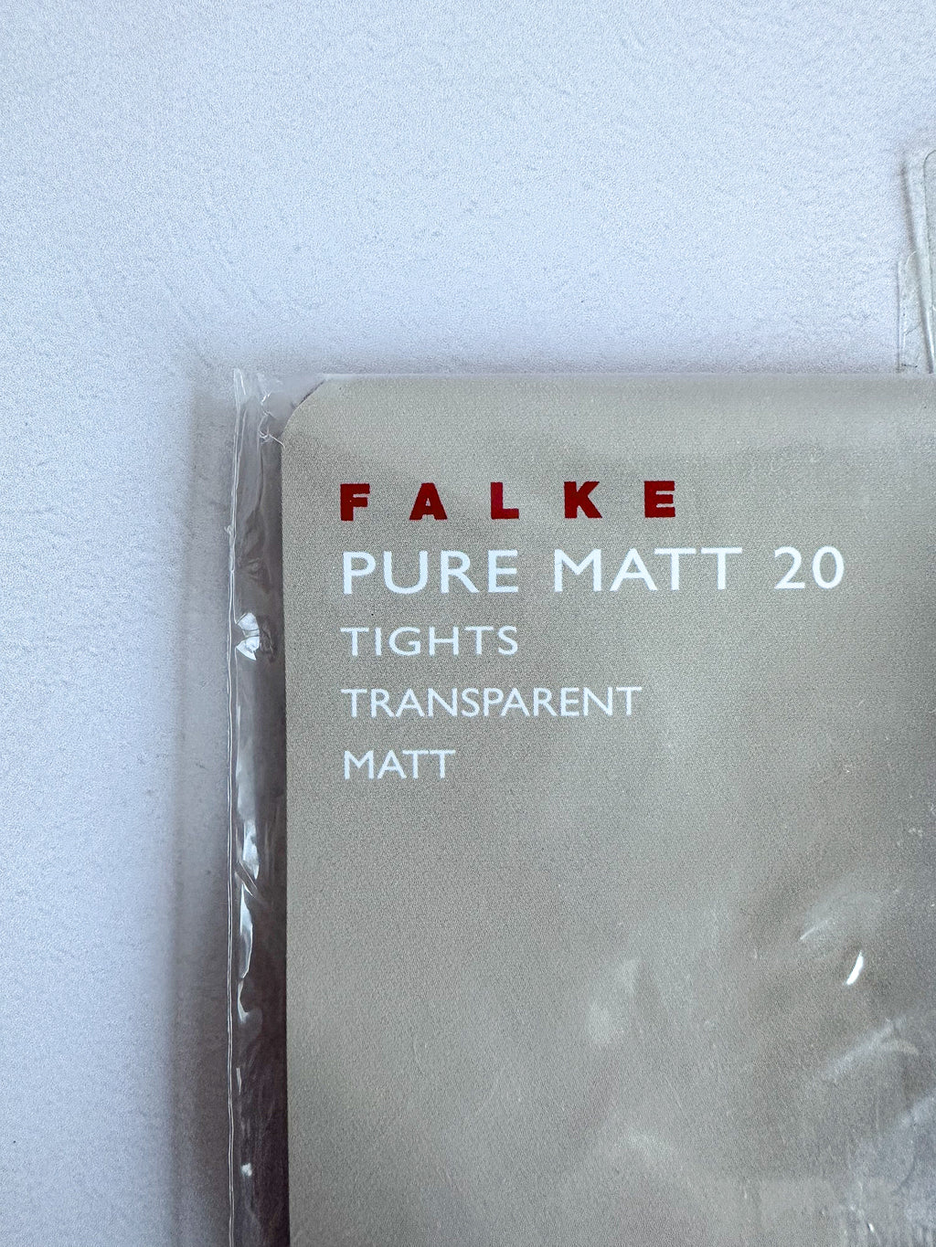 Collants FALKE Pure Matte 20 deniers couleur marine