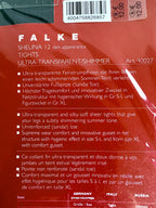FALKE Shelina 12 Denier Ultra Transparent Sheer Tights in Black