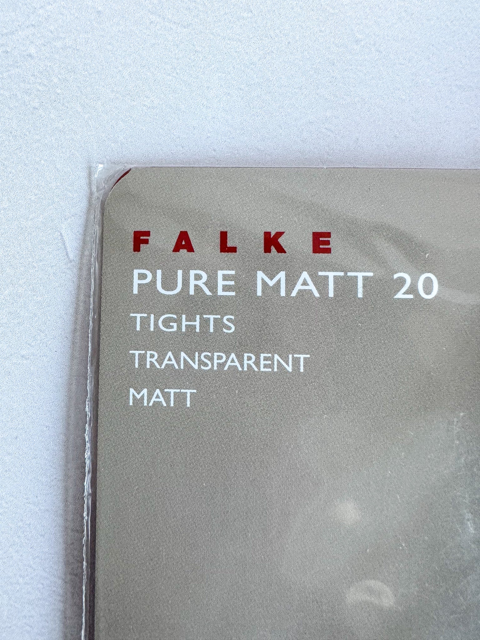 FALKE Pure Matte 20 Denier Tights in Black