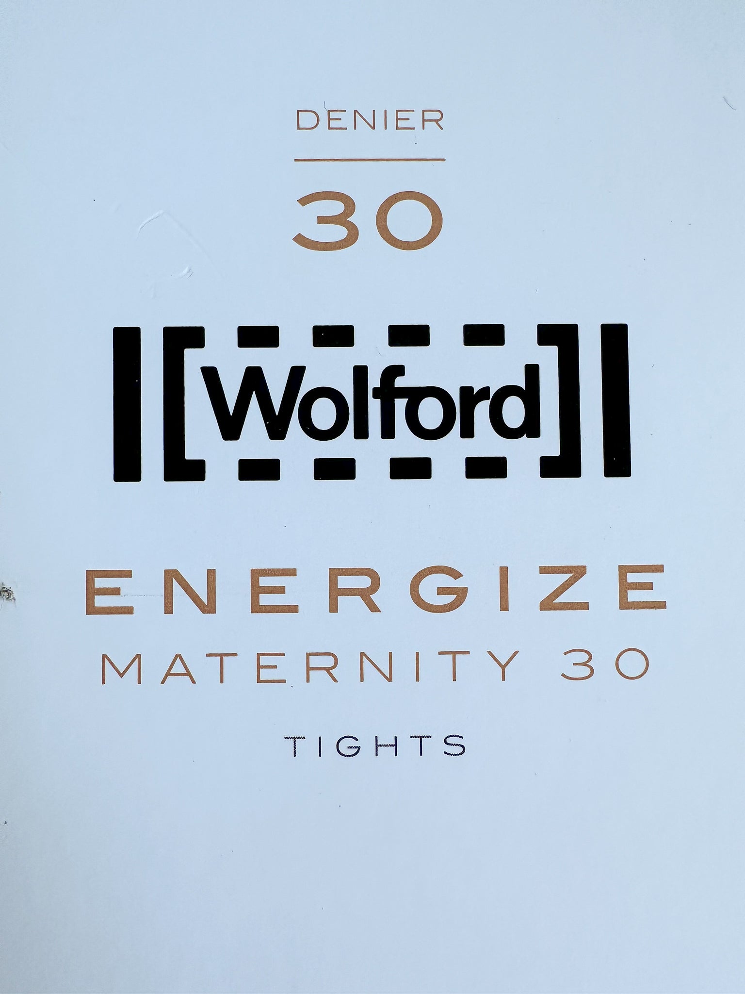 Wolford Maternity Denier 30 Energize Tights in Black