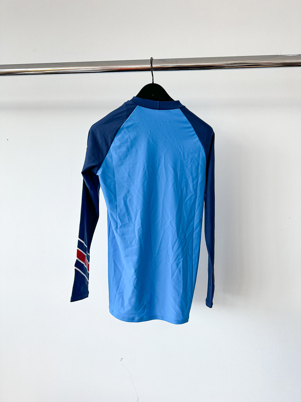 Perfect Moment Mens Blue Long Sleeve Rash Guard Ski Top