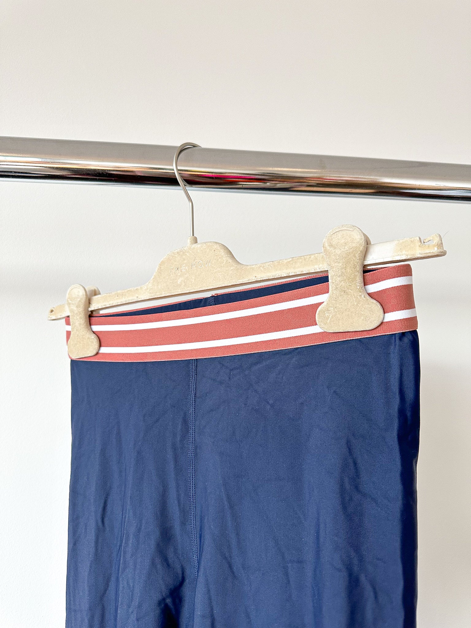 The Upside Leggings Navy Stripe Side Leggings