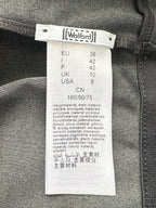 Wolford Black Mighty 80s Vegan Leather Jumpsuit
