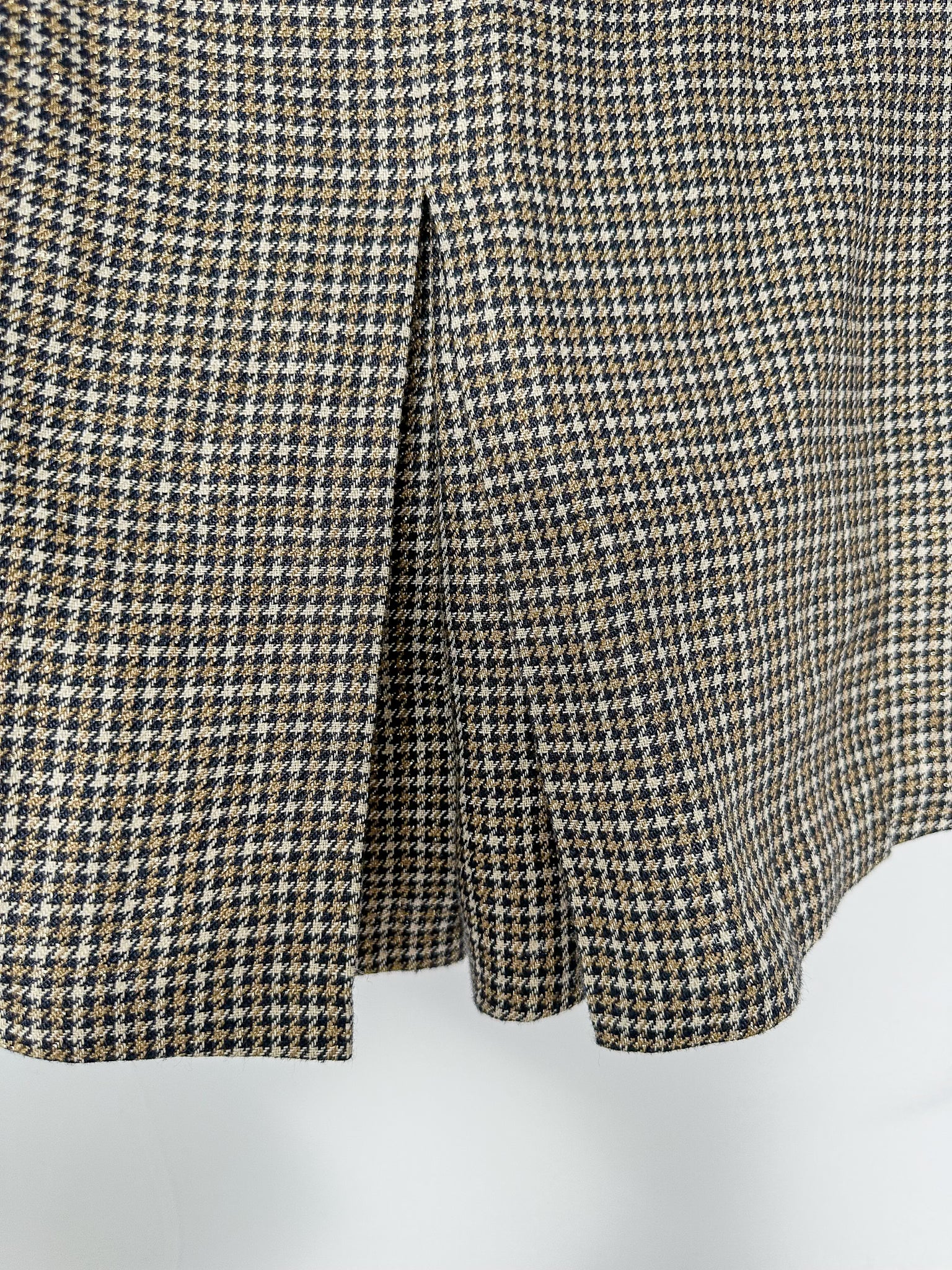 Brunello Cucinelli Houndstooth Check Print Skort