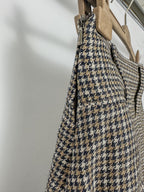 Brunello Cucinelli Houndstooth Check Print Skort