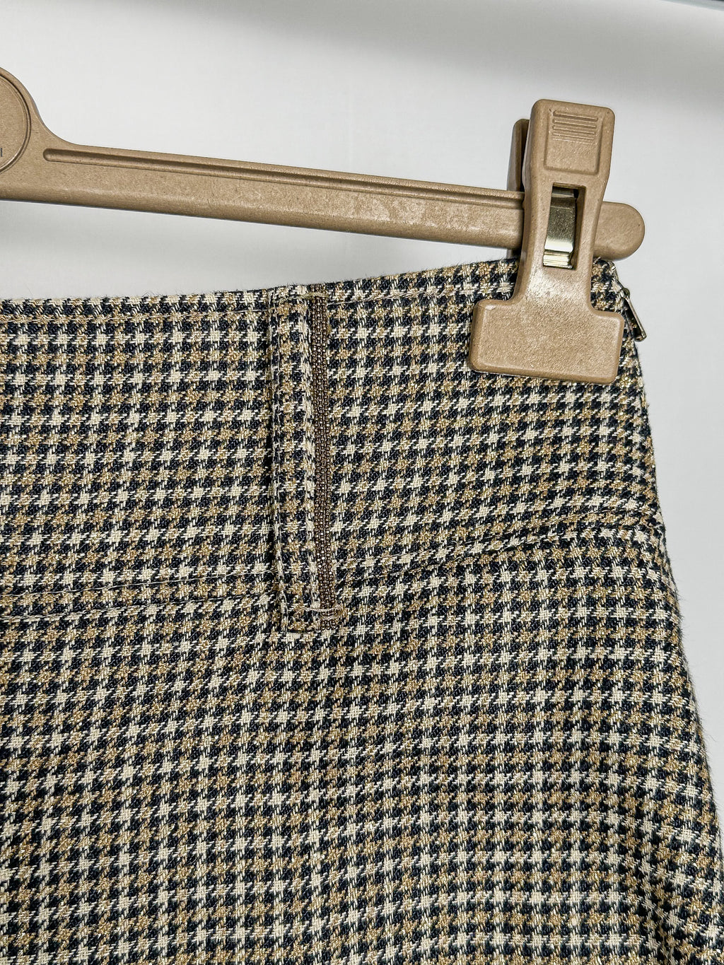 Brunello Cucinelli Houndstooth Check Print Skort