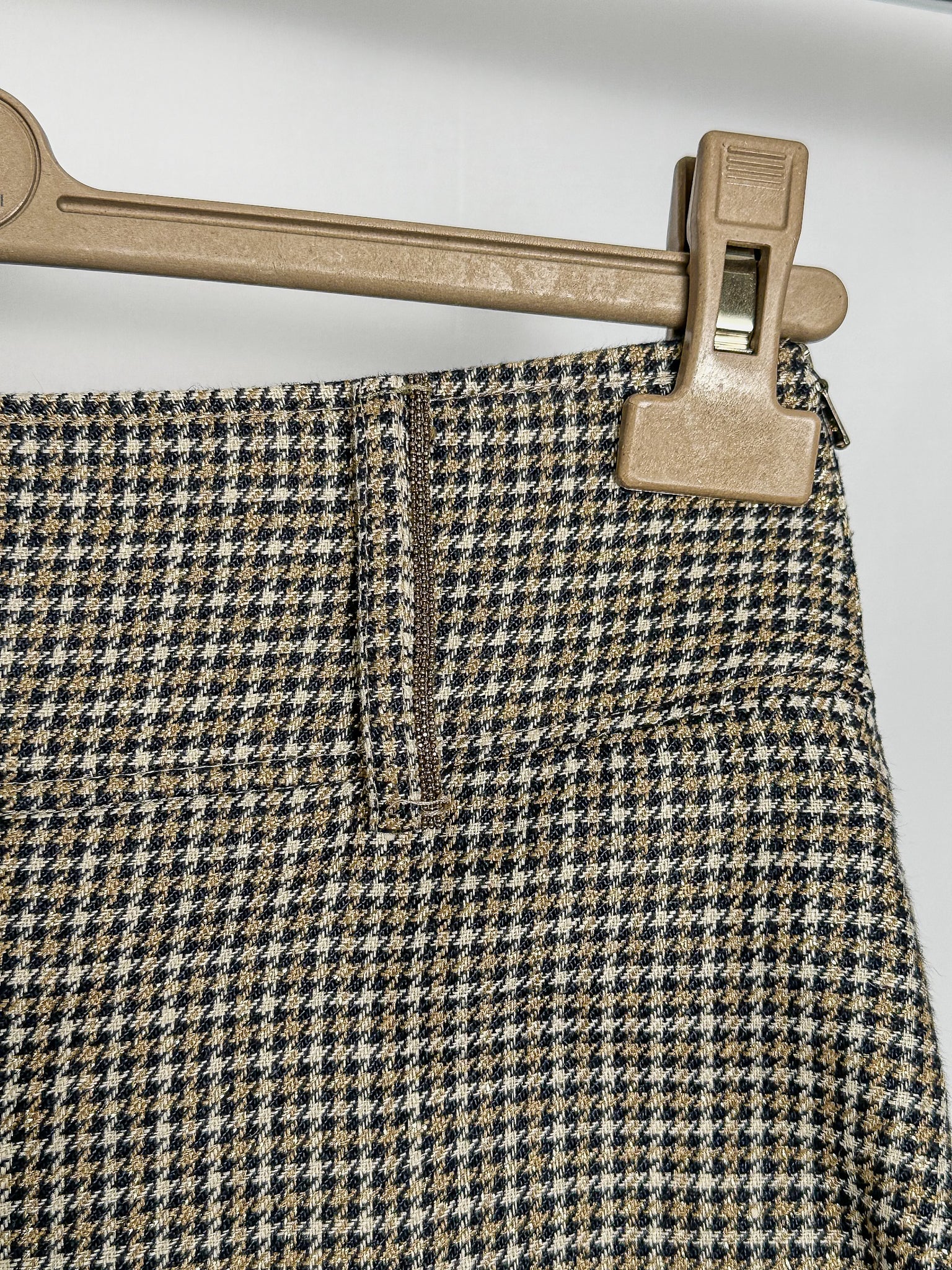 Brunello Cucinelli Houndstooth Check Print Skort