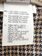 Brunello Cucinelli Houndstooth Check Print Skort