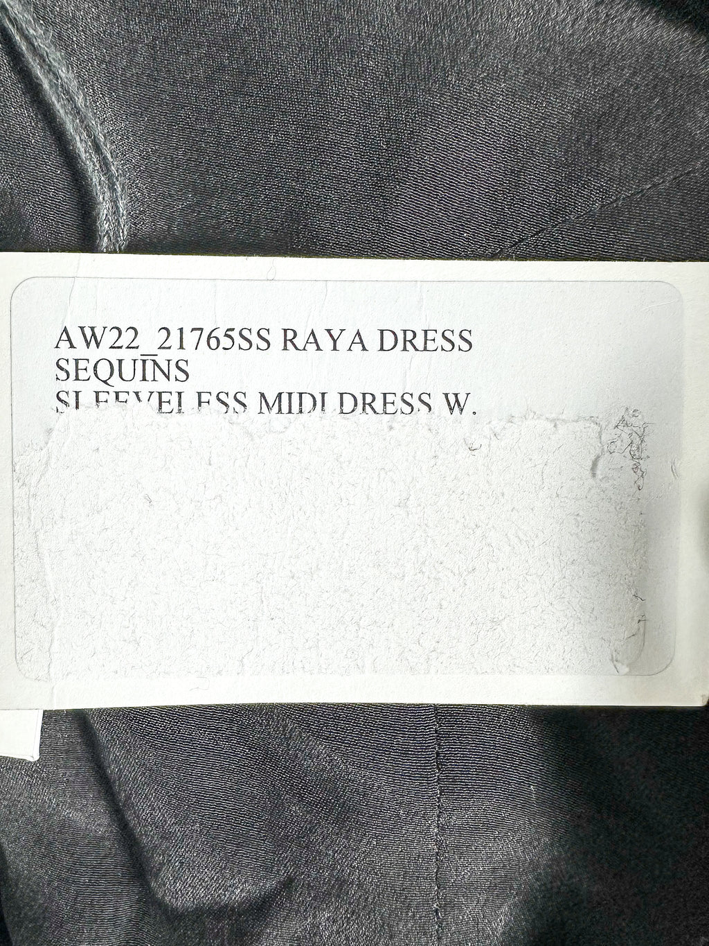 Erdem Silver Sequinned Embellished Strappy Dress