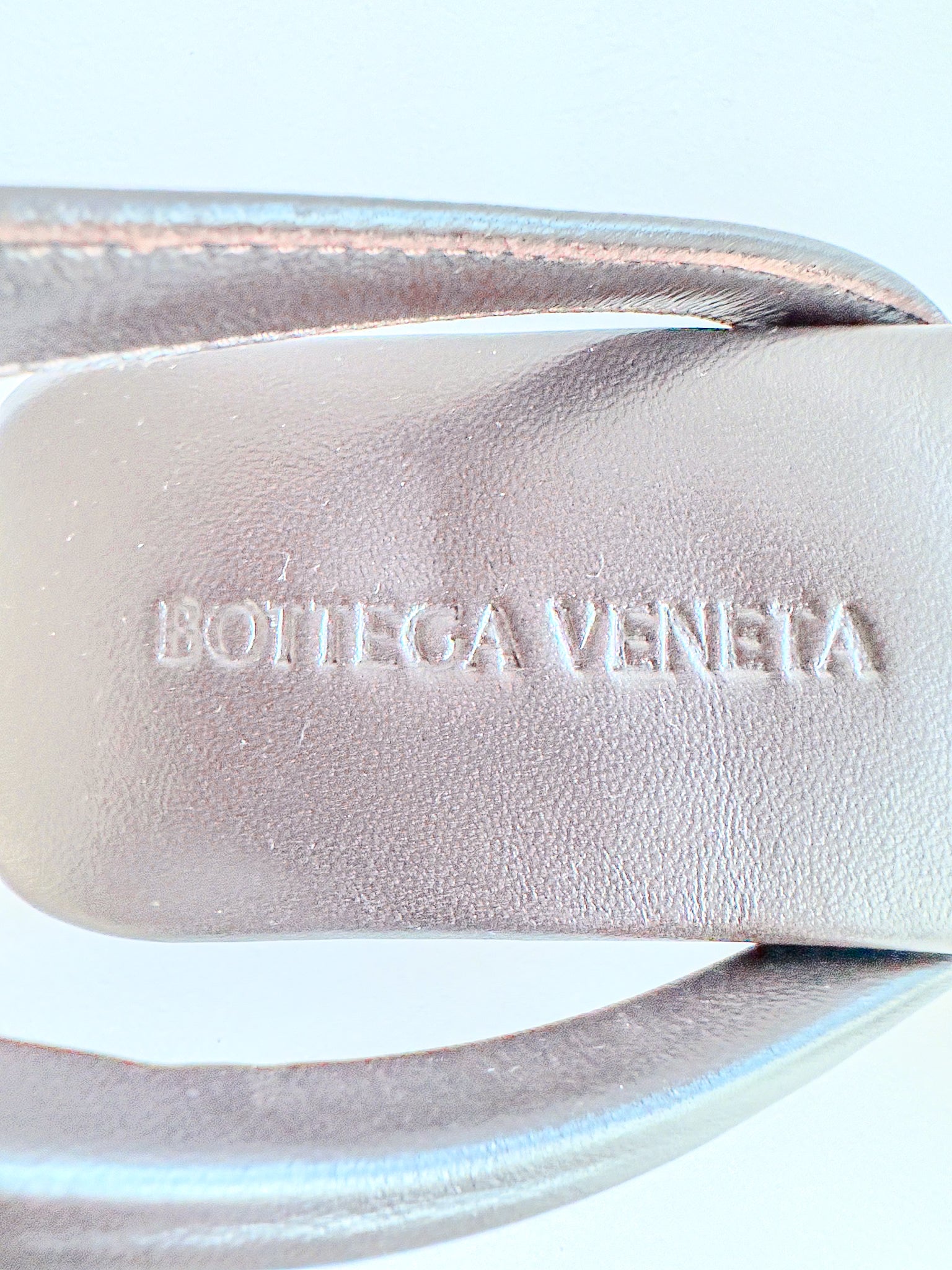 Bottega Veneta Brown Nappa Leather Spiral Sandals