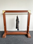 Drake's Navy Blue Checked Flannel Lumberjack Work Overshirt - House Of Huntington
