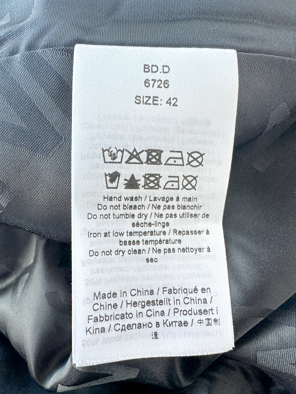 Ganni Red Tweed Check Pattern Red Mini Length Dress