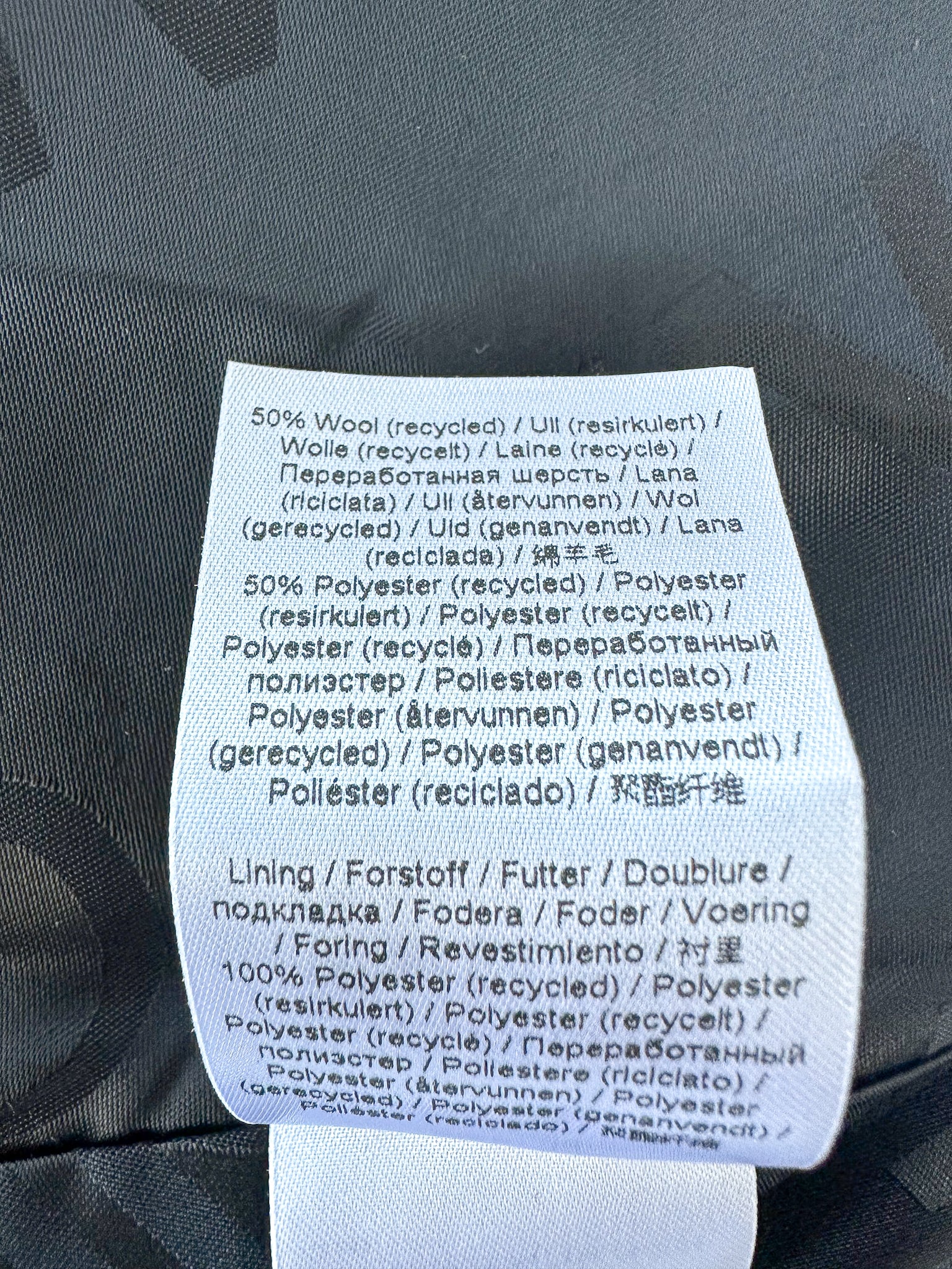 Ganni Red Tweed Check Pattern Red Mini Length Dress